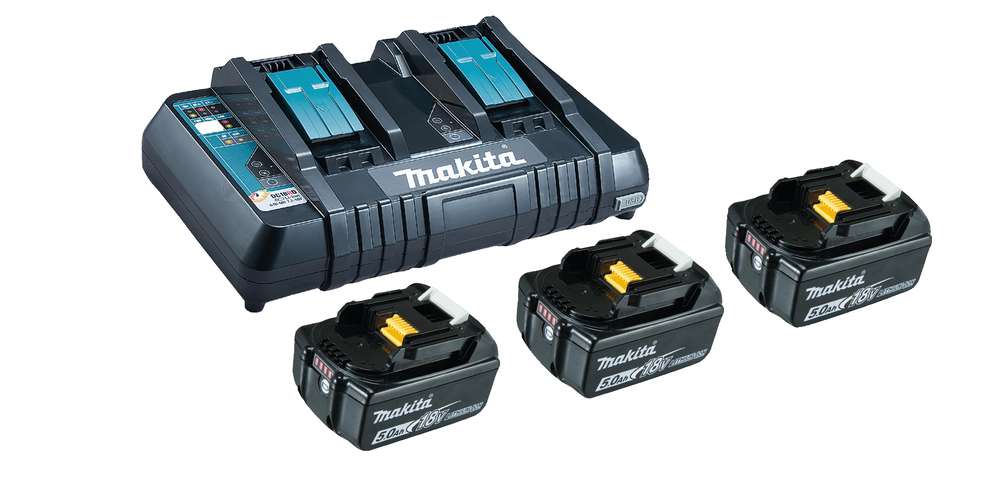 Makita Power Source Kit Li 18V 5 0Ah 198458 6 Sets Akkus