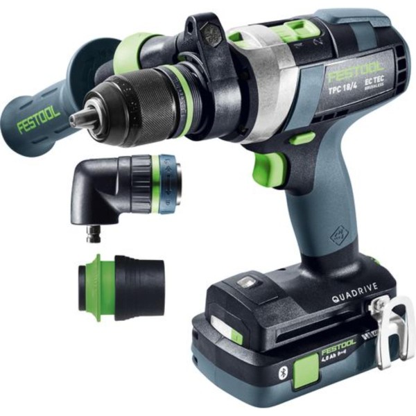 Festool Akku-Schlagbohrschrauber QUADRIVE TPC 18/4 5,0/4,0 I-Set