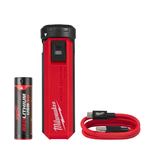 Milwaukee REDLITHIUM USB-Akku und Ladegerät L4PPS-301