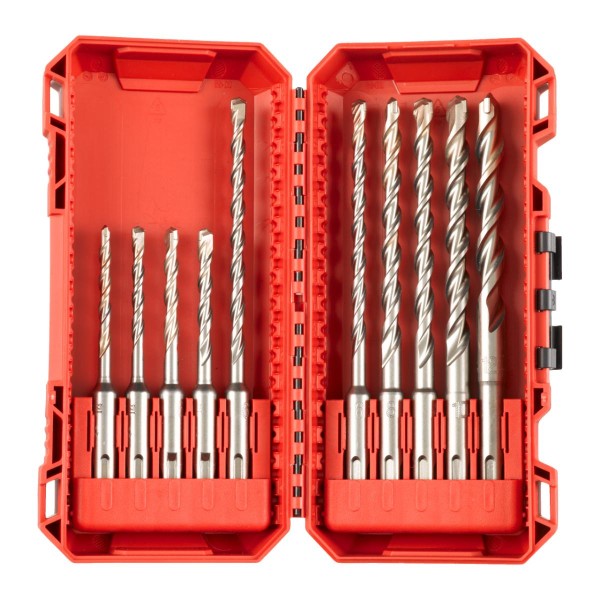 Milwaukee Hammerbohrer M2 SDS-Plus 10-teiliges Set