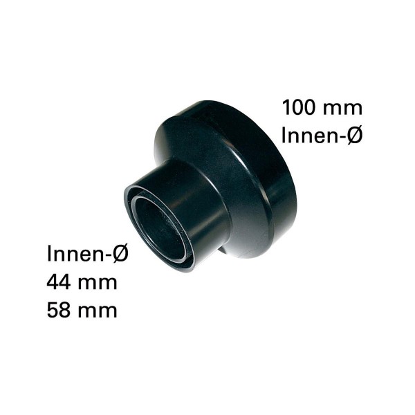 Metabo Absaugadapter für Stutzen ø 100 mm, 44mm, 58mm