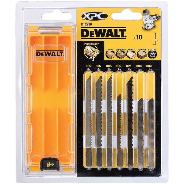 DEWALT XPC Stichsägeblätter Set 10-tlg.