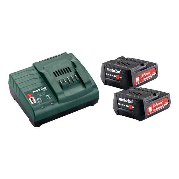 Metabo Basis-Set 12V 2 x 2.0 Ah