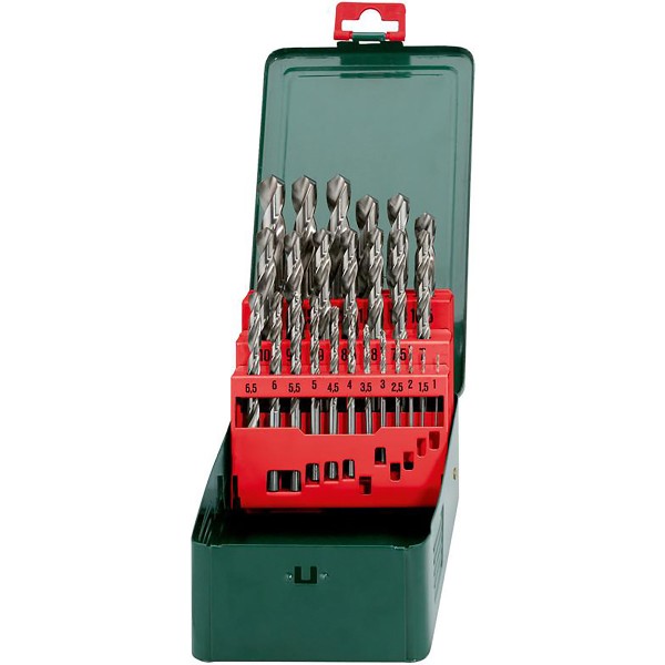 Metabo HSS-G-Bohrerkassette-SP - 25 teiliges Set