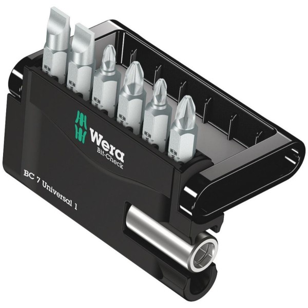 Wera Bit-Check 7 Universal 1, 7-teilig