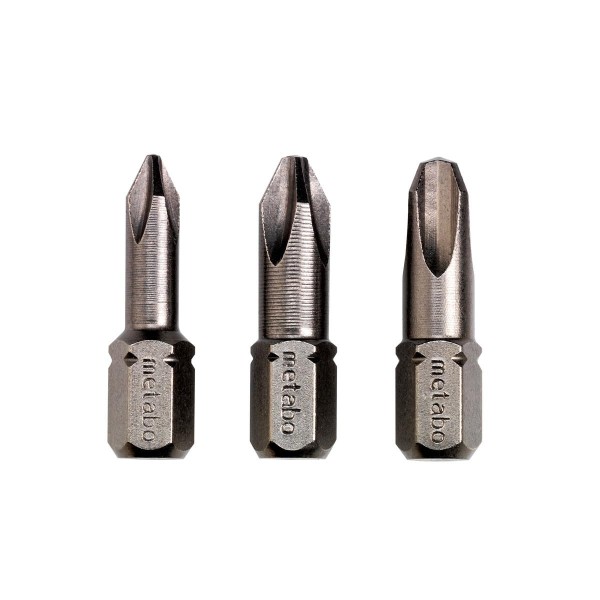 Metabo Bits Phillips PH 1/ 2 / 3 Torsion - 3 teiliges Set