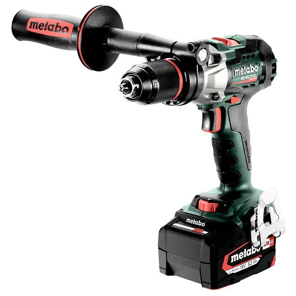 Metabo Akku-Schlagbohrschrauber SB 18 LTX BL I metaBOX 145 L - 18V 2x5.2Ah Li-Power + ASC 55