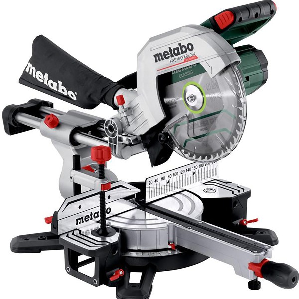 Metabo Akku-Kappsäge KGS 18 LTX BL 254 mit Zugfunktion -