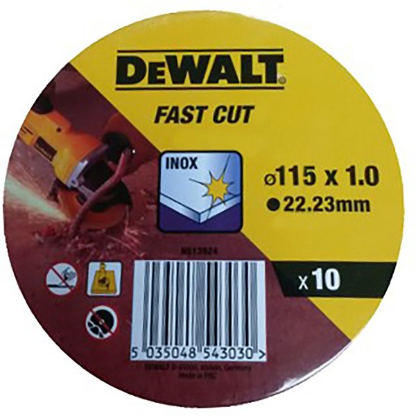 DEWALT High Performance Trennscheibe Inox 10er Dose