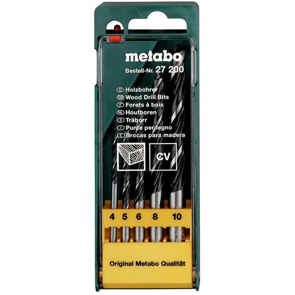 Metabo Holzbohrer-Kassette - 5 teiliges Set