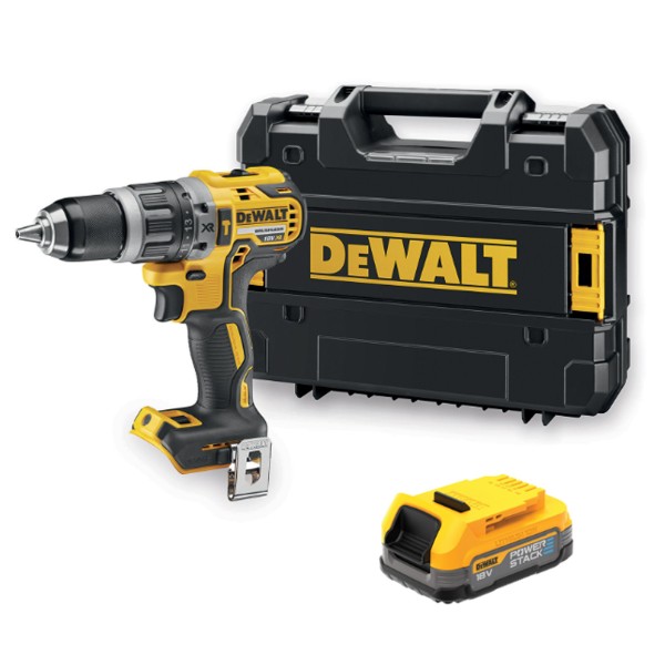 DEWALT 18 VOLT Schlagbohrschrauber mit 1,7 ah POWERSTACK Akku