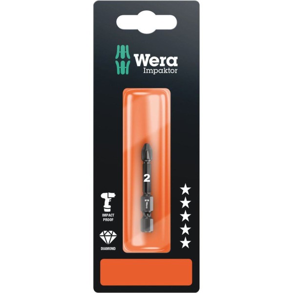 Wera 855/4 IMP DC Impaktor Bits SB