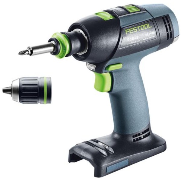 Festool Akku-Bohrschrauber T 18+3-Basic