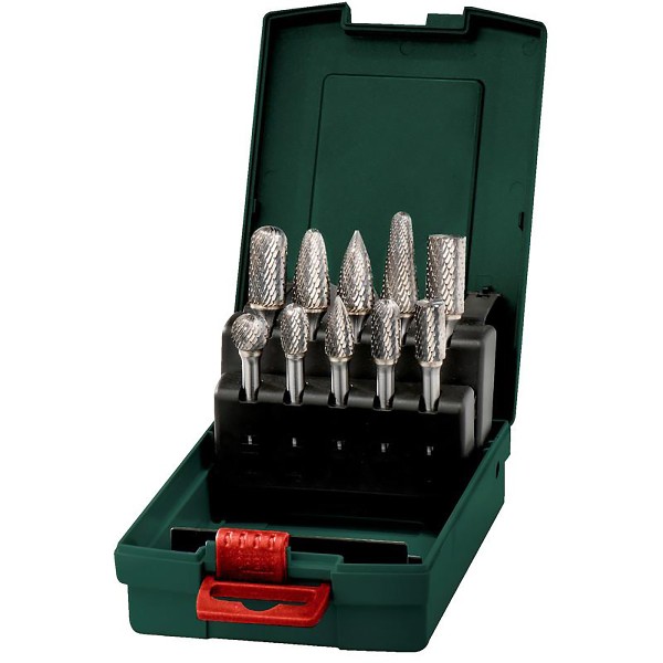 Metabo Hartmetall-Fräser-Set - 10 teiliges Set