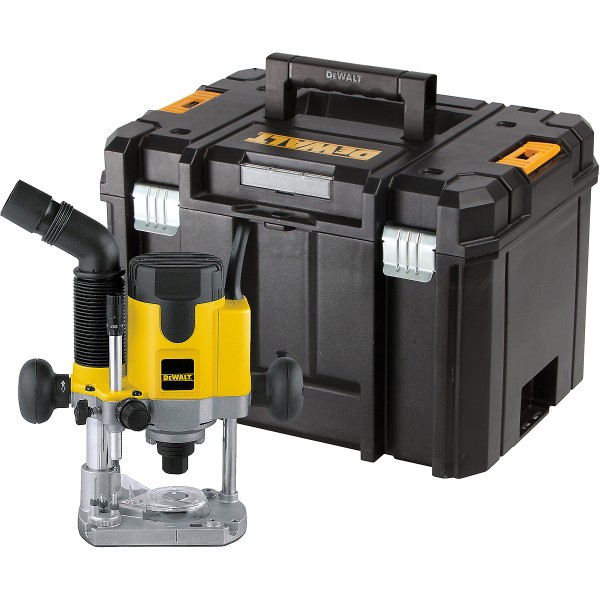 DEWALT Oberfräse mit Drehzahlelektronik 1400 Watt in T STAK Box