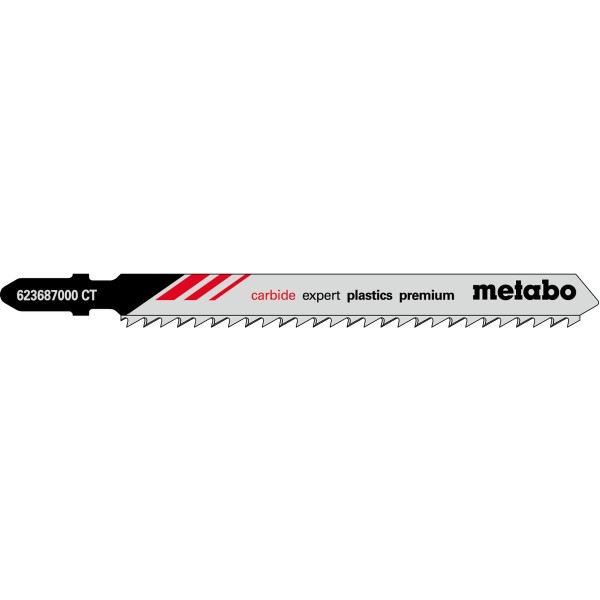 Metabo Stichsägeblätter expert plastics premium 91 / 3,3 mm HM - 3 Stück