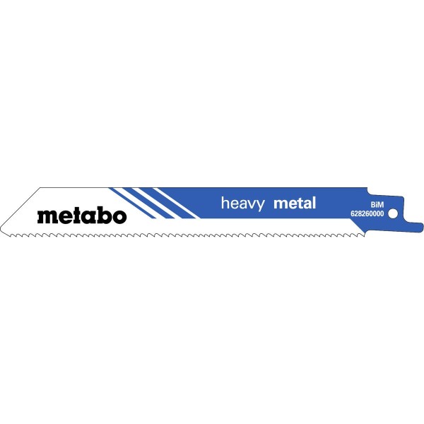 Metabo Säbelsägeblätter heavy metal 1,25 mm, BiM / 10-14 TPI