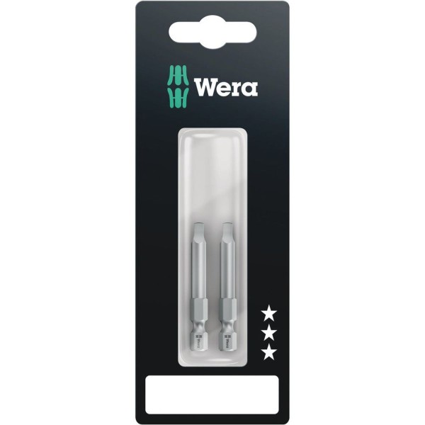 Wera 868/4 Z SB Innenvierkant Bits, # 2 x 50 mm, 2-teilig