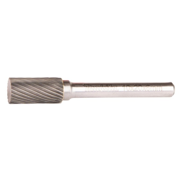 Makita Hartmetall Frässtift Zylinder - Einfachverzahnung - LxØ 20x10 mm - B-52716