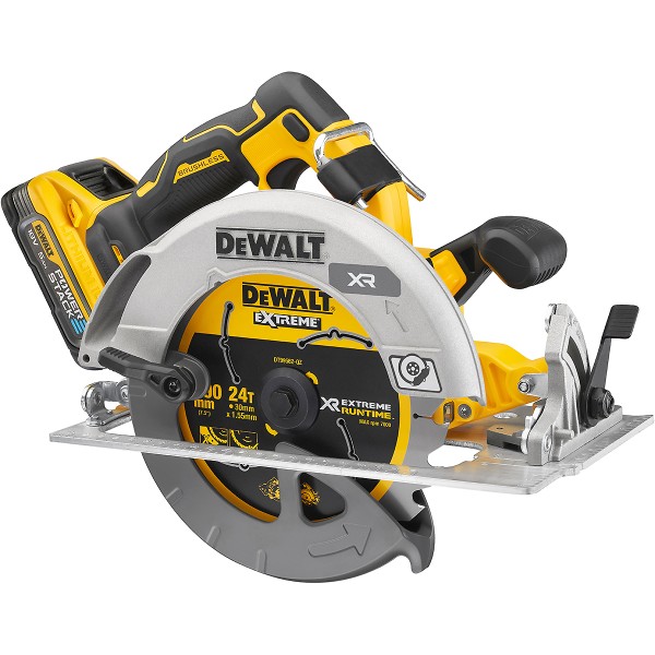 DEWALT Akku-Handkreissäge 18V 190mm + 2 Akku + Schnellladegerät