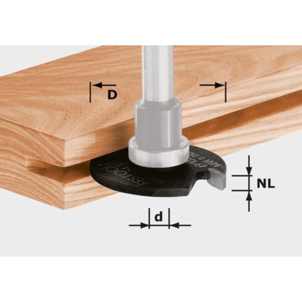 Festool Scheibennutfräser HW D40