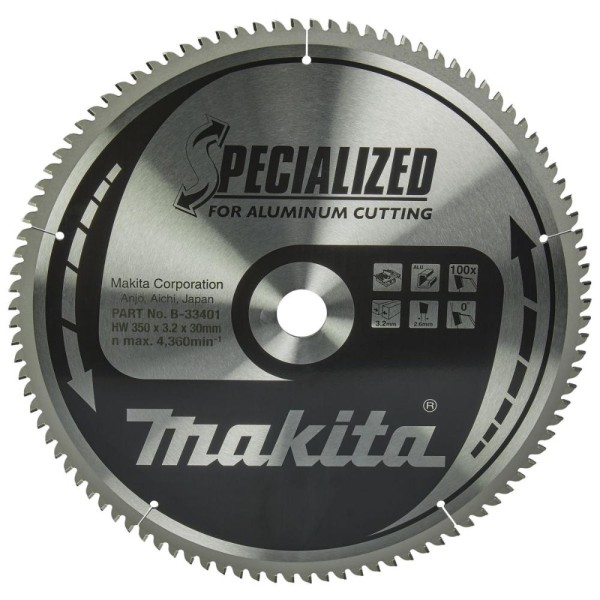 Makita SPECIALIZED Sägeb.350x30x100Z - B-33401