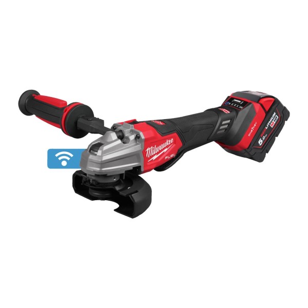 Milwaukee M18 FUEL ONE - KEY Akku - Sicherheitswinkelschleifer, M18FSAGSVO125X - 502X