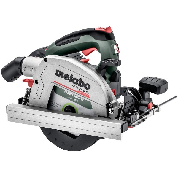 Metabo Akku-Handkreissäge KS 18 LTX 66 BL metaBOX 340 - 18V 2x8Ah LiHD + ASC 145