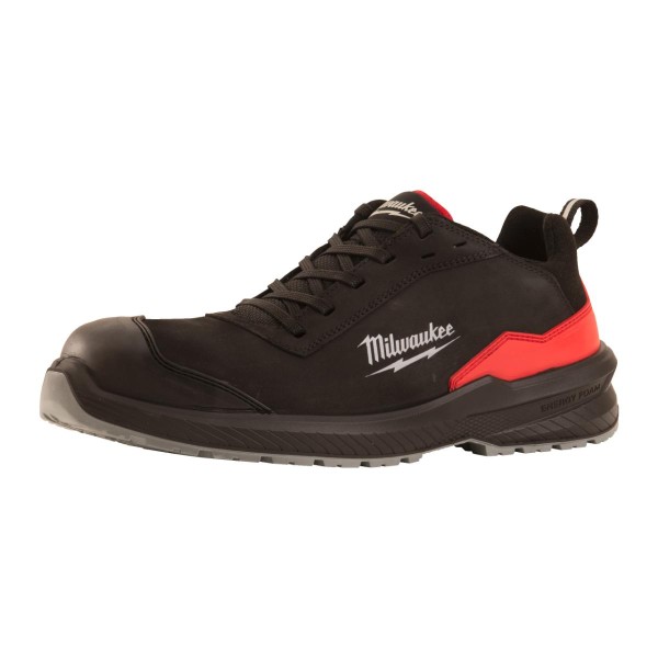 Milwaukee FLEXTRED S3S Sicherheits-Halbschuh Leder schwarz