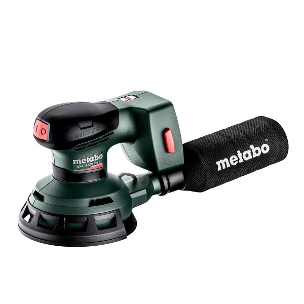 Metabo Akku-Exzenterschleifer SXA 18 LTX 125 BL mit 125 mm Schleifteller - metaBOX 215