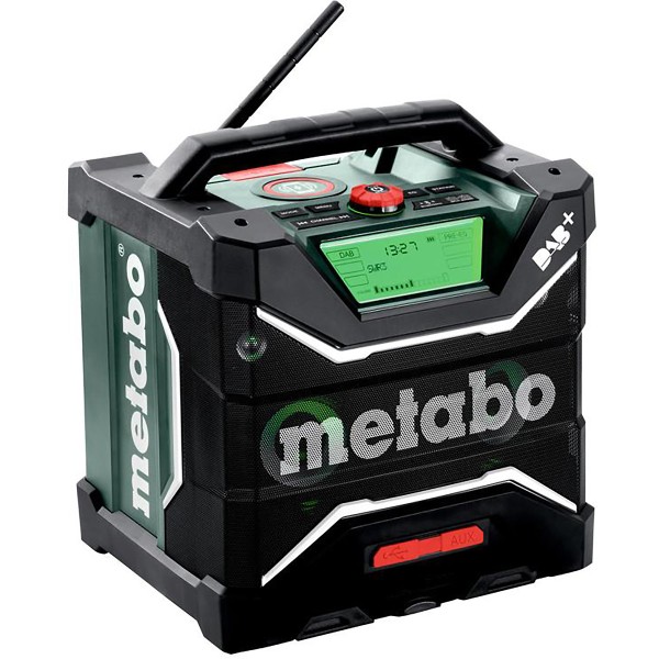 Metabo Akku-Baustellenradio RC 12-18 32W BT DAB+ mit Akku-Ladefunktion - Karton