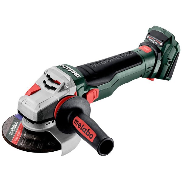 Metabo Akku-Winkelschleifer WB 18 LTX BL 15-125 Quick mit Bremse, Schnellspannmutter - Karton