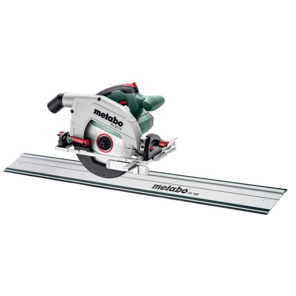 Metabo Handkreissäge KS 66 FS Set mit Führungsschiene FS 160 - Karton