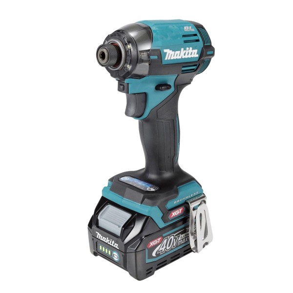 Makita Akku-Schlagschrauber XGT - 40V max. - 1/4 Zoll - 170 Nm - 0-3.700 U/min - TD002GD202