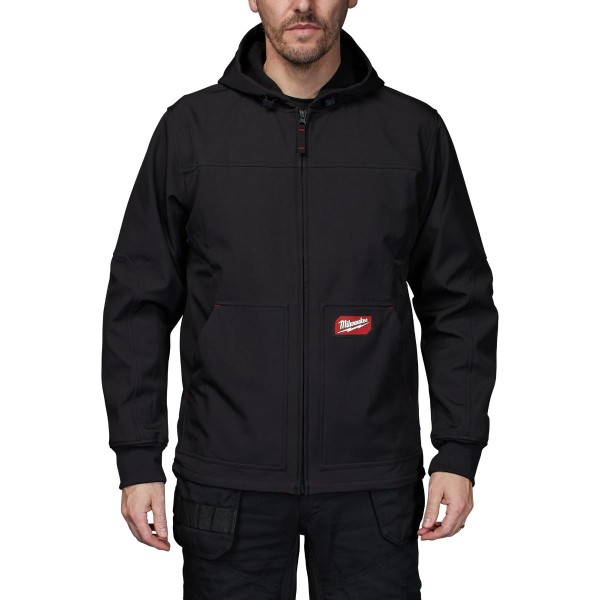 Milwaukee FREEFLEX Softshell Kapuzen-Jacke schwarz