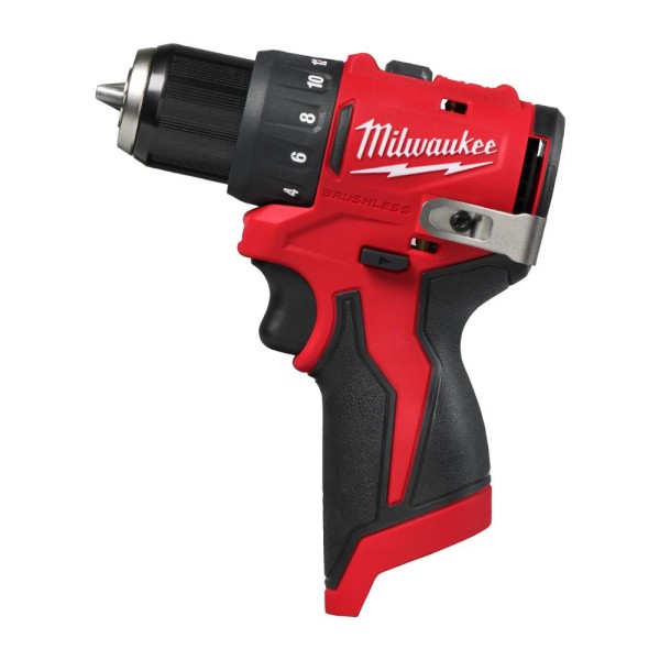 Milwaukee M12 Bürstenloser Akku-Bohrschrauber M12BLDDRC-0