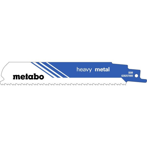 Metabo Säbelsägeblätter heavy metal 1,1 mm, 8+10 TPI - 5 Stück