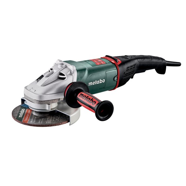 Metabo Winkelschleifer WEPBA 24-180 MVT Quick mit Bremse, Schnellspannmutter, drehbarem Haupthandgriff, Totmannschalter - Karton