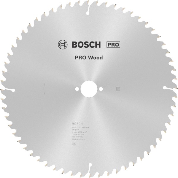 Bosch Kreissägeblatt Optiline Wood