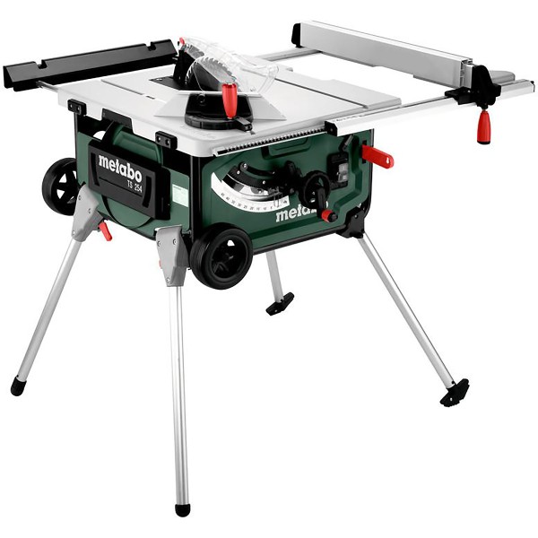 Metabo Tischkreissäge TS 254 mit Untergestell und Trolleyfunktion - Karton