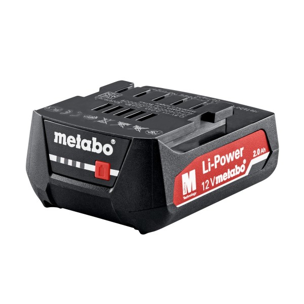 Metabo AIR COOLED Li-PowerAkkupack 12 V - 2,0 Ah