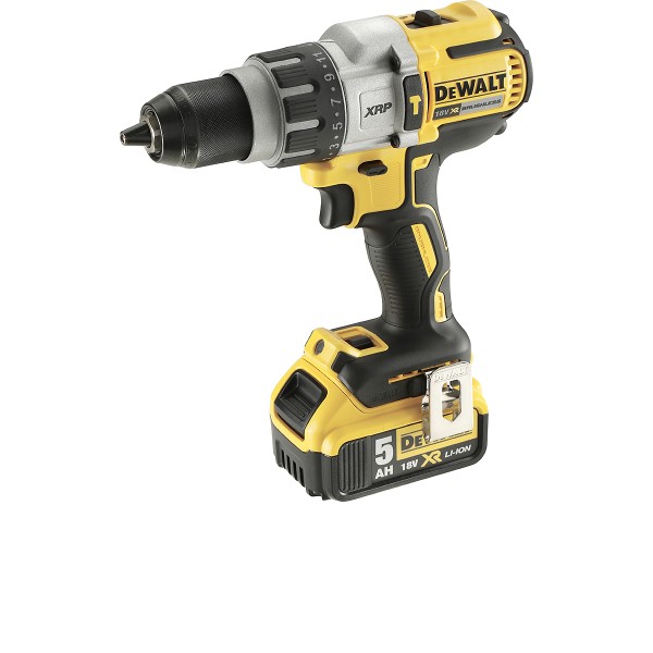 DEWALT Akku 3-Gang-Schlagbohrschrauber 18V + 2 Akku + Schnellladegerät