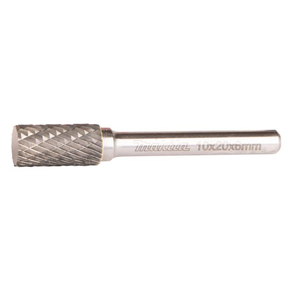 Makita Hartmetall Frässtift Zylinder - Kreuzverzahnung - LxØ 20x10 mm - max. 33.000 U/min - B-52722