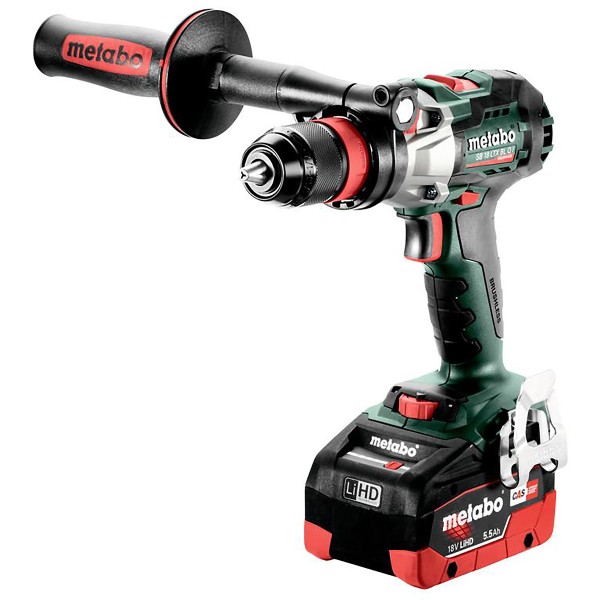 Metabo Akku-Schlagbohrschrauber SB 18 LTX BL Q I metaBOX 145 L - 18V 2x5.5Ah LiHD + ASC 145