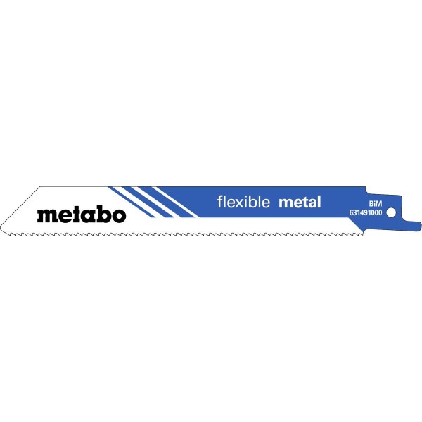 Metabo Säbelsägeblätter flexible metal 150 mm BiM / 14 TPI