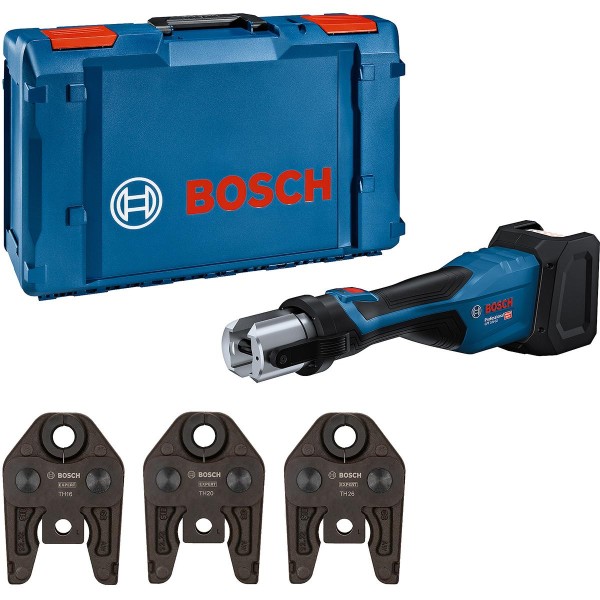 Bosch Akku-Presswerkzeug GPT 18V-32, 1 x XL-BOXX, Kit TH