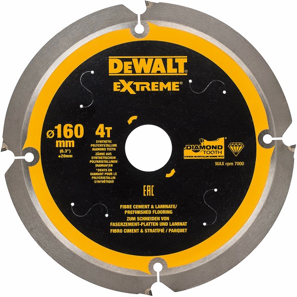 DEWALT EXTREME Faserzement-Kreissägeblatt