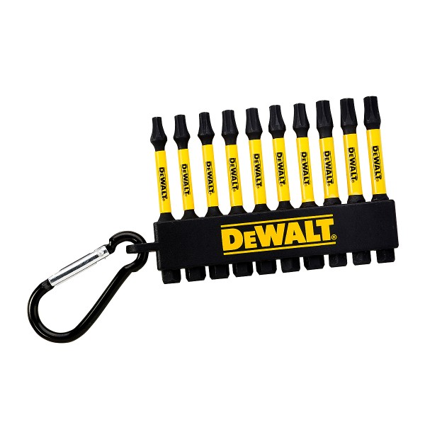 DEWALT KeyRing Mix Flextorq 57mm 10-tlg.