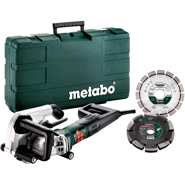 Metabo Mauernutfräse MFE 40 mit 20 mm Diamantfrässcheibe Universal - Kunststoffkoffer