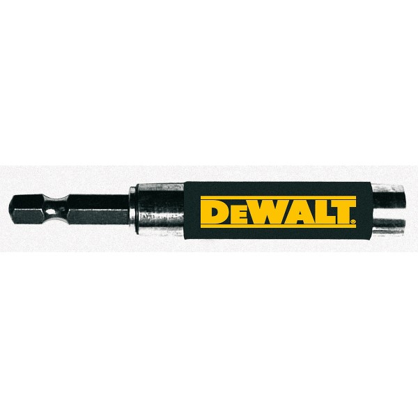 DEWALT Magnet-Bithalter mit Führungshülse 1/4 Zoll 80mm